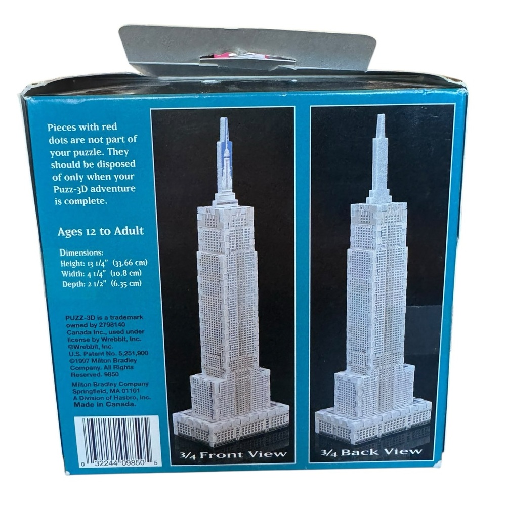 Puzz 3D Mini Empire State Building Puzzle - Picture 4 of 5